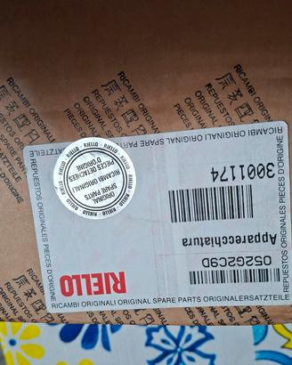 apparecchiatura  bruciatore gasolio riello