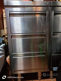 Cassettiere in acciaio inox