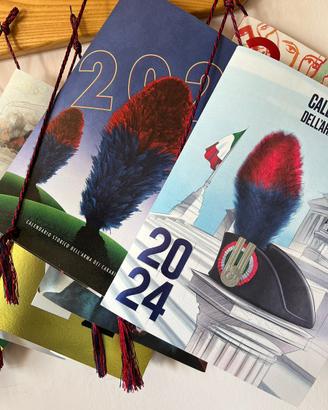 Calendari dell’arma dei carabinieri 2010-2024