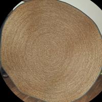 tappeto in juta naturale