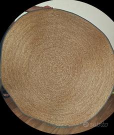 tappeto in juta naturale