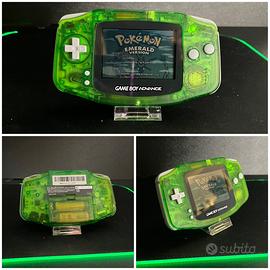 Nintendo Game Boy Advance verde + Pokémon GBA