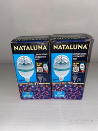 Lampada rotante led con effetti disco