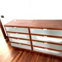 armadio e due cassettiere
