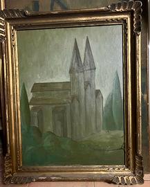 Silenzio Romanico, olio