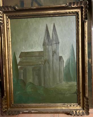 Silenzio Romanico, olio