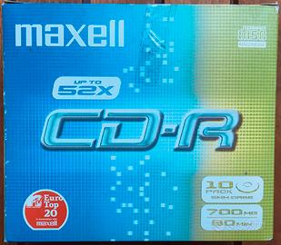 Nr 27 CD-Rom Maxell Vergini 700mb 80min
