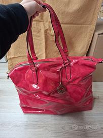 Borsa Benetton nuova – Rosa lucido