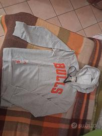 Adidas felpa ragazzo grigia originale