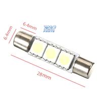 LED LAMPADINA TIPO FUSIBILE 28MM 3 LED