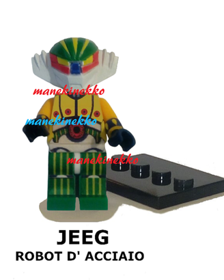 JEEG Robot Goldrake mazinga minifigure tipo Lego