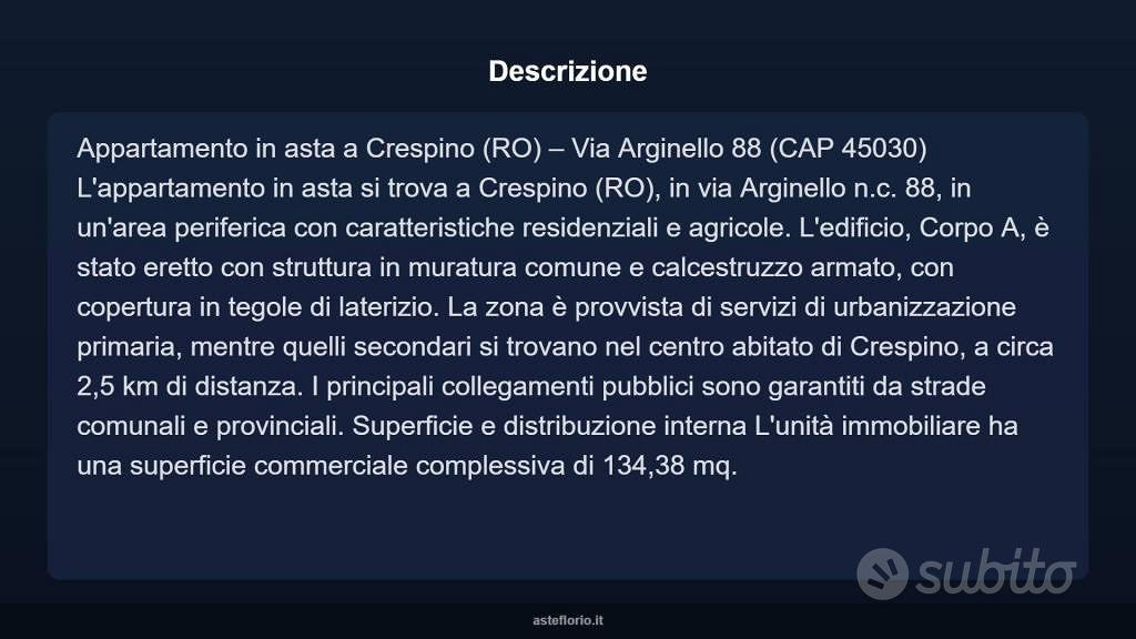 Appartamento – Crespino, Passodoppio - Vista 4