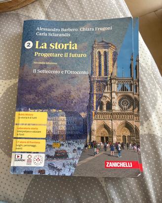 Libro storia proggettare il futuro.