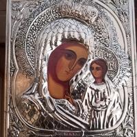 ICONA SACRA RIZA ARGENTO 925