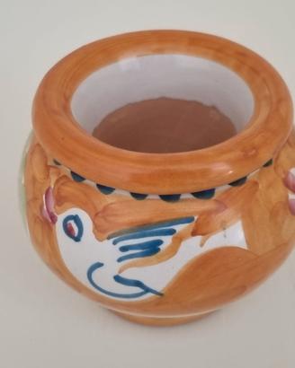 Posacenere Solimene Vietri in ceramica terracotta