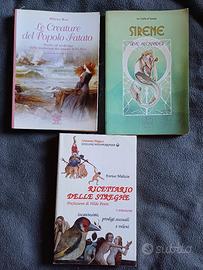libri su streghe, sirene e popolo fatato