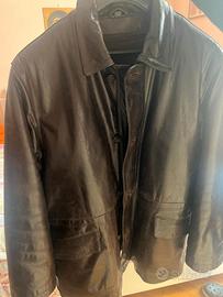 Giaccone pelle uomo