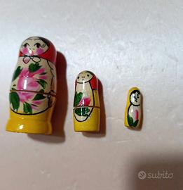 Matrioska Russa. Formata da 3 pezzi