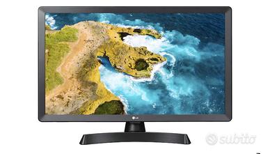 Smart TV Monitor LG 24" HD Ready - webOS 22 - Wi-F