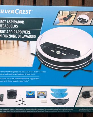 SILVERCREST robot aspirapolvere e lavaggio