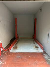 sollevatore auto con ispezione centrale