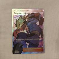 carta Pokemon trappola di koga