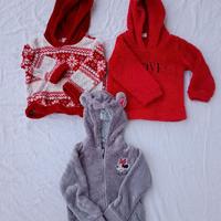 Tre felpe bambina 2 anni 24 mesi - per primavera