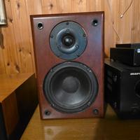 Diffusori autocostruiti finitura vero ciliegio