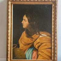 Dipinto okio su tela Ancella Luca De Santis