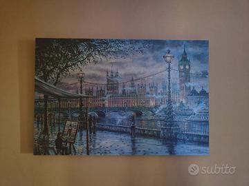 Quadro di Londra illuminato
