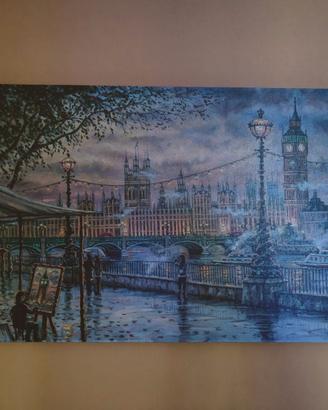 Quadro di Londra illuminato