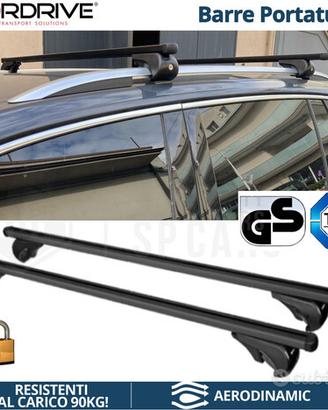 Barre Portatutto per Mercedes GLB Alluminio Nero