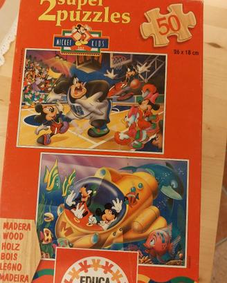 7 scatole diverse di puzzle per tutte le età