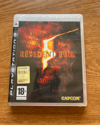 Resident evil 5 ps3