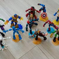 Set personaggi Marvel e Avengers
