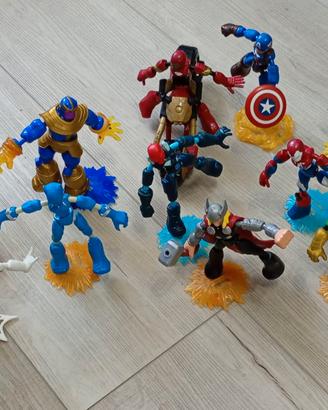 Set personaggi Marvel e Avengers