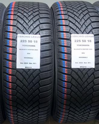 4 GOMME E CERCHI LEXUS 225 50 18 YOKOHAMA BR2216