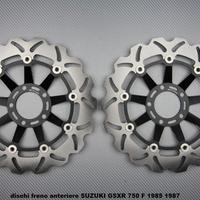dischi freno anteriore SUZUKI GSXR 750 F 1985 1987
