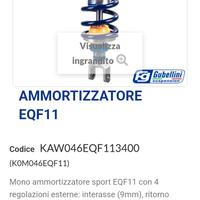 Monoamortizzatore kawasaki 