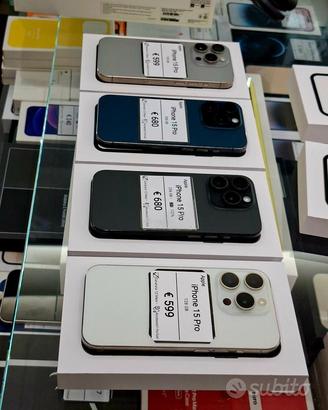 IPHONE 15 PRO 256GB e 128GB