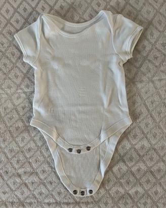 Body Primark - 6/9 Mesi/74 cm - Bianco