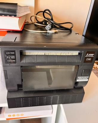 Stampante  Mitsubishi D90 piu carta e ribbon