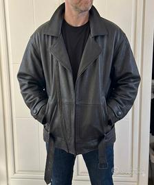 giacca vera pelle modello aviator