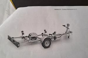 CARRELLO PER PICCOLA IMBARCAZIONE.