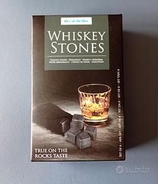 Set 6 Whiskey Stones in Steatite pietre ghiaccio