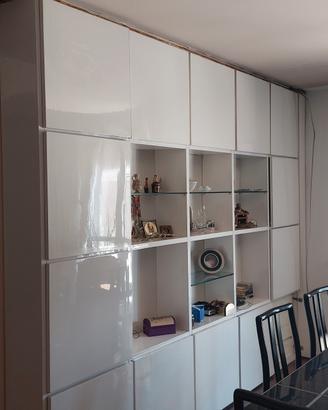 mobile libreria con cassetti come nuovo