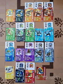 Skylanders TRAP TEAM carte dei poteri codici web