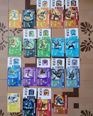 Skylanders TRAP TEAM carte dei poteri codici web