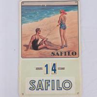 calendario perpetuo Safilo anni 50
