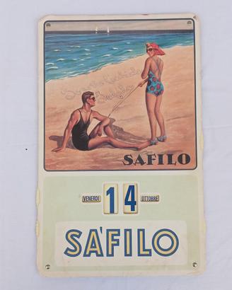 calendario perpetuo Safilo anni 50